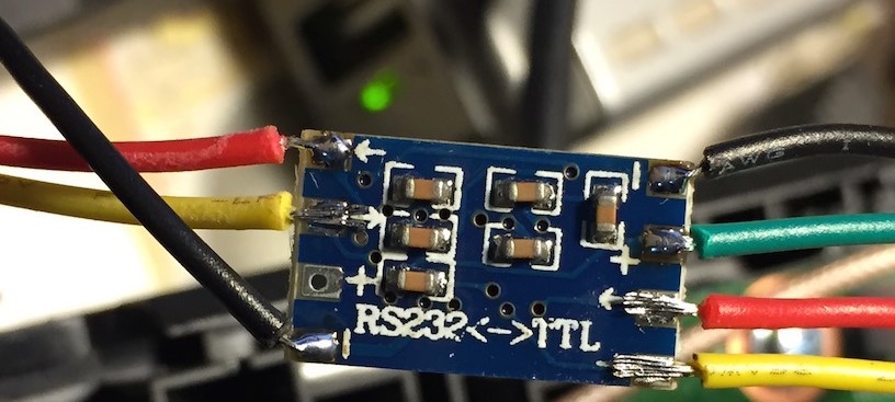 Max232 RS-232 Line Driver (Bottom)