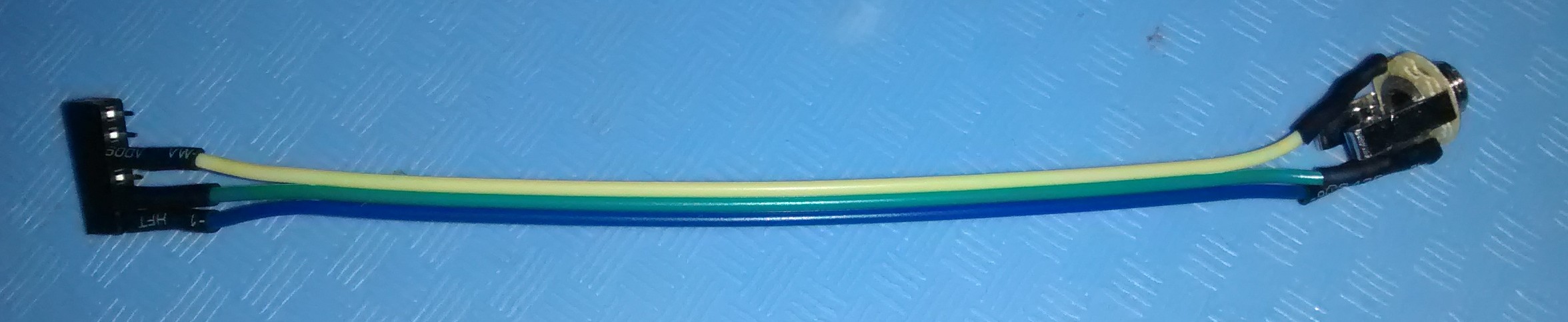Finished adapter cable