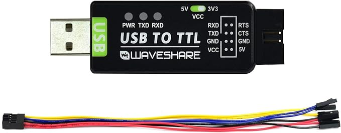 Example USB to TTL cable