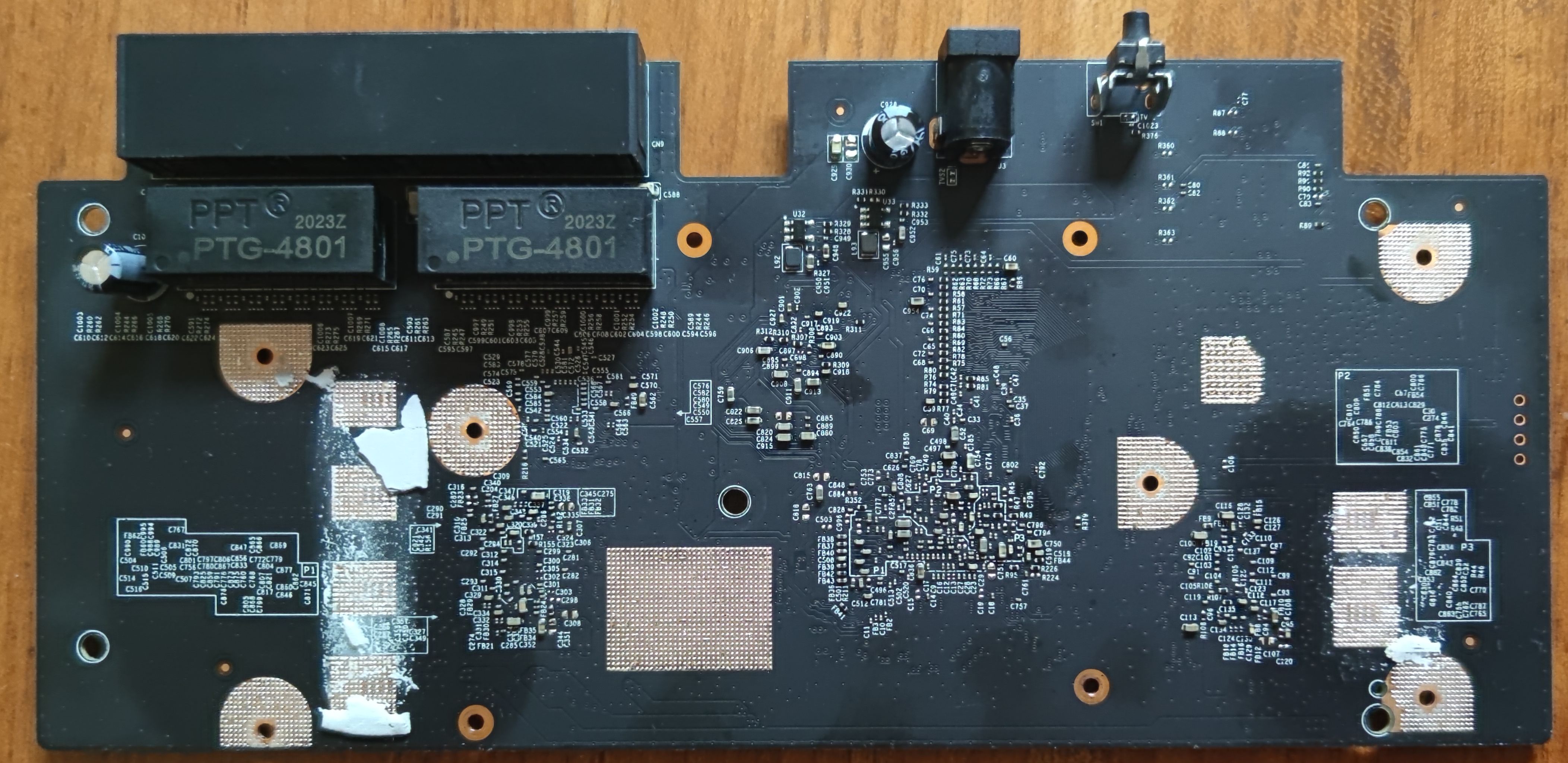 Xiaomi AX3600 PCB back