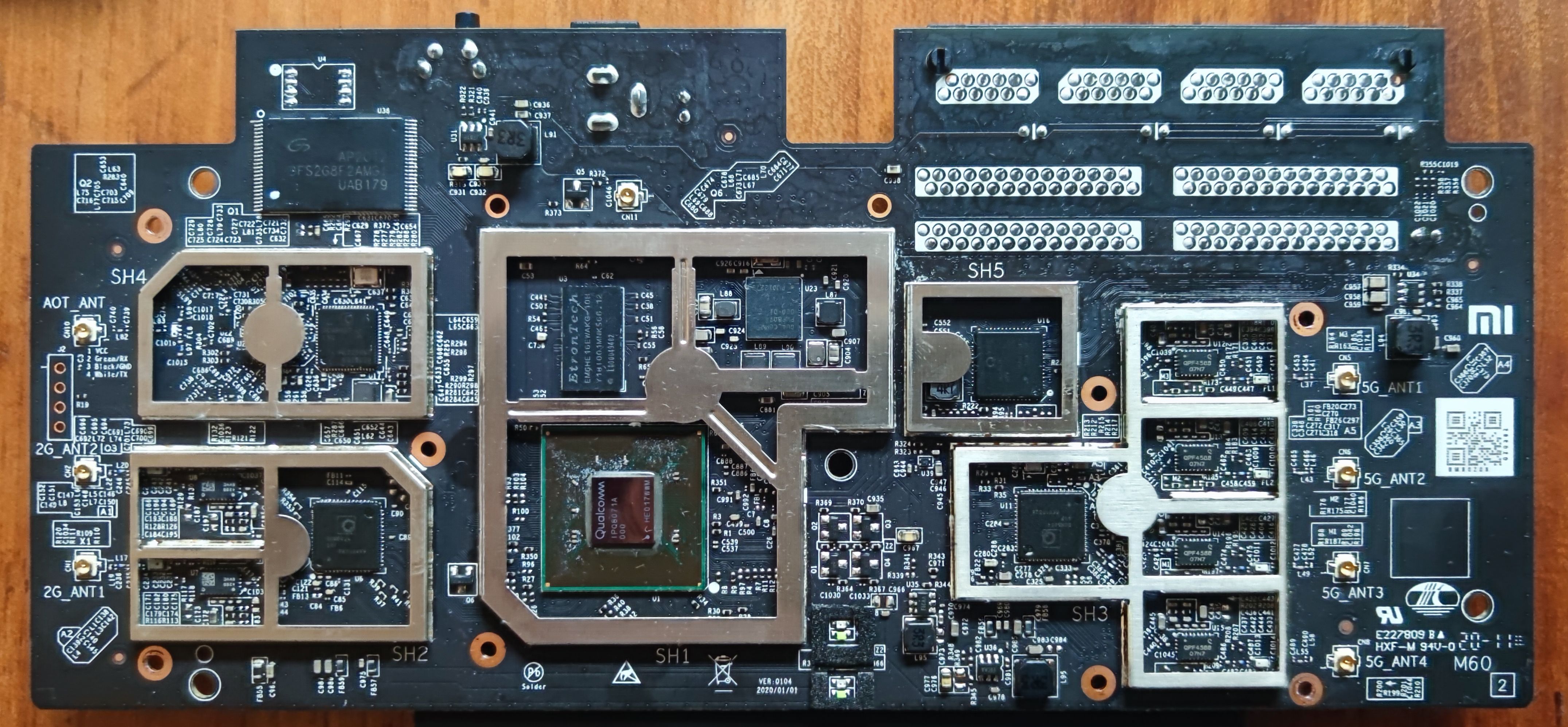 Xiaomi AX3600 PCB front